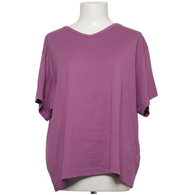 Weekday, Top, Größe: S, Myra Oversized V-Neck T-Shirt, Lila, Baumwolle #Pnc