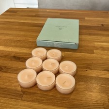 PartyLite V04306 Vanilla Peach – Universal Tealights Candles – Box of 8