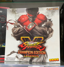 Street Fighter V: Champion Edition Legends Board Game New (read