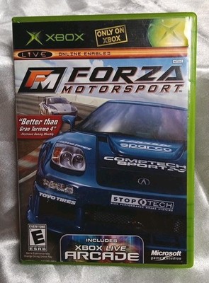 Forza Motorsport (Microsoft Xbox, 2005) Video Game Complete with Manual