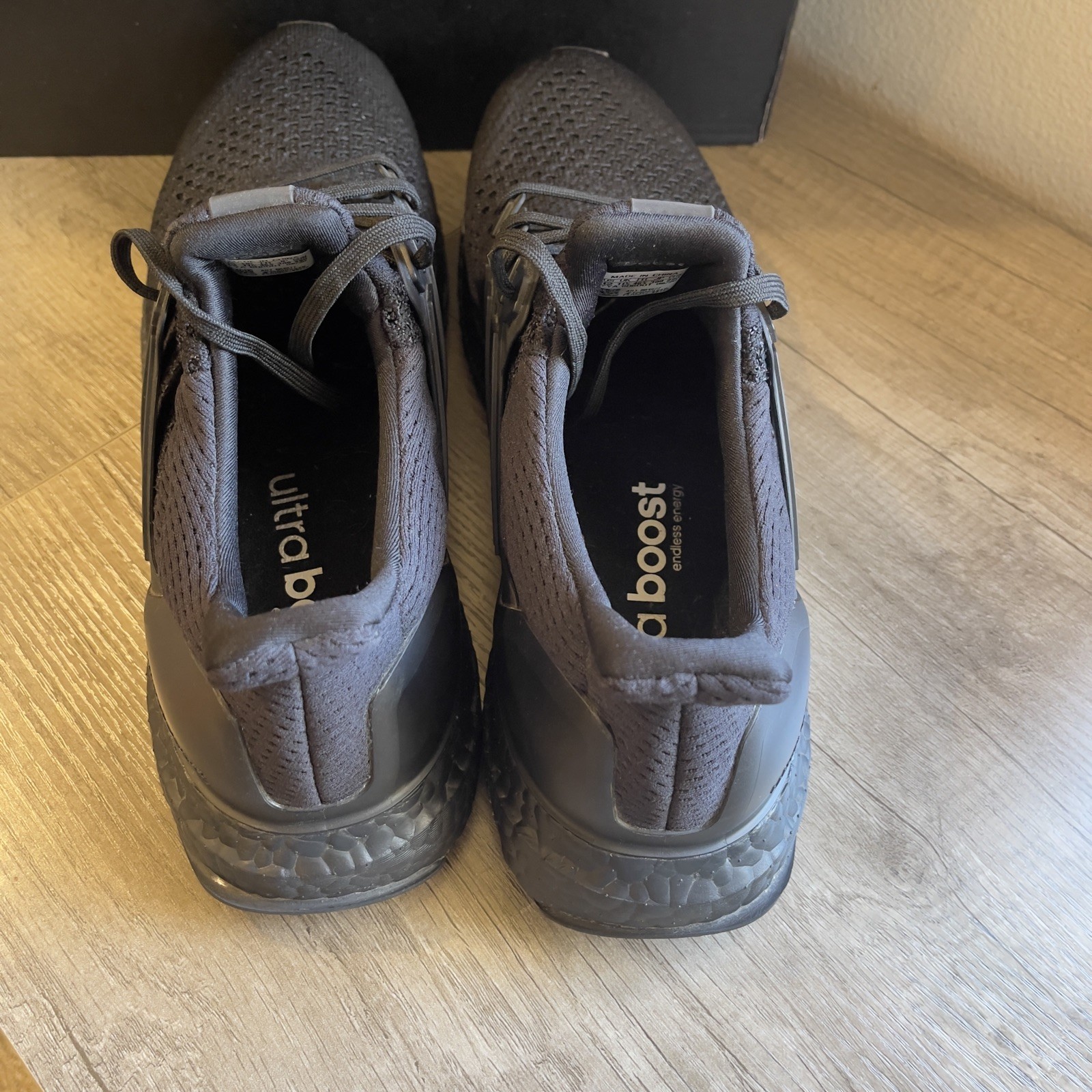 SAOLA Adidas Ultraboost 1.0 DNA LTD 'Triple Black' BB4677 Uomo Taglia 12 VNDS