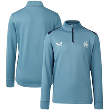 Newcastle United 1/4 Zip Top Football Kid's Castore Midlayer Training Top - New