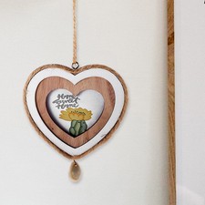 3PCS Mini Vintage Wooden Picture Frames: Miniature Photo Frame - Valentines