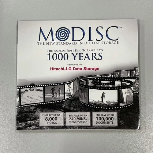 M-DISC 4.7GB Archival DVD-R Blank Recordable Media Disc 1000-Year Data Storage