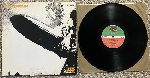 Led Zeppelin-Self Titled Album 12'' Vinyl LP Atlantic – SD 19126 Play Tested