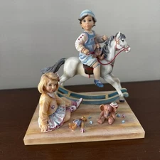 PAINT BOX POPPETS-THE LEONARDO COLLECTION "Your turn next" by Christine Haworth