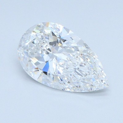 IGI Certified 1.83 Ct Pear Cut Lab Grown CVD Diamond D Color VS1 Clarity