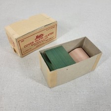 Vintage Leitz Cover Glass Plate 2" x 2" Ground Edges Made In USA 69021, 35 Count