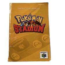 Pokémon Stadium Nintendo 64 Manual
