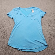 New Gap Top Womens Small Blue Short Sleeve T Shirt