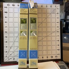 Set of two Home Collection Adhesive Vinyl Frosted Window Films