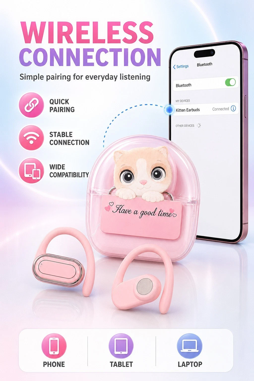 Wireless Earbuds Bluetooth 5.3 Earphones Mics IP7 For Android & iPhone - Picture 29 of 46