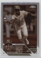 2023 Topps Chrome Update Sepia Refractor Nicholas Lopez Nicky Lopez #USC117 fm0