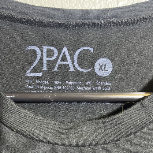 🔥2PAC Tupac Dear Mr President Tank Top Women’s CL Black High Low Sleeveless - Picture 3 of 4