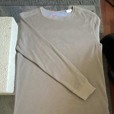 Nike ACG All Conditions Gear Dri-FIT Waffle Knit Tee LS Crew Beige Men S