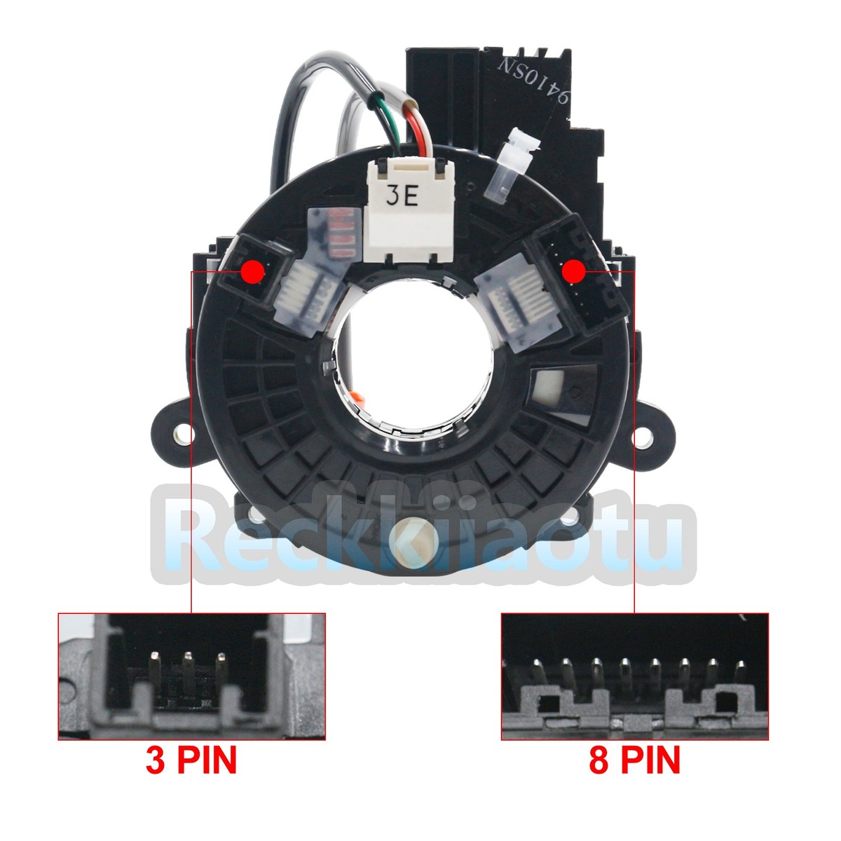 255543AN9A Clock Spring for Nissan Versa 2012 2013 2014 2015 With