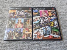 Big Mutha Truckers 1 and 2 (Sony PlayStation 2, PS2) Complete CIB NICE SHAPE!