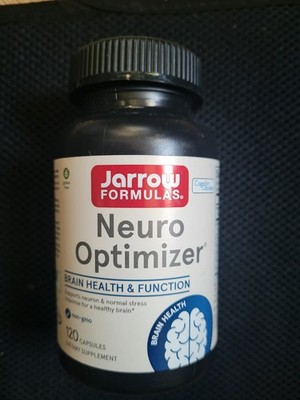 Jarrow Formulas, NEURO OPTIMIZER, 120 Caps, Exp.6/27 Fast FREE Ship! 