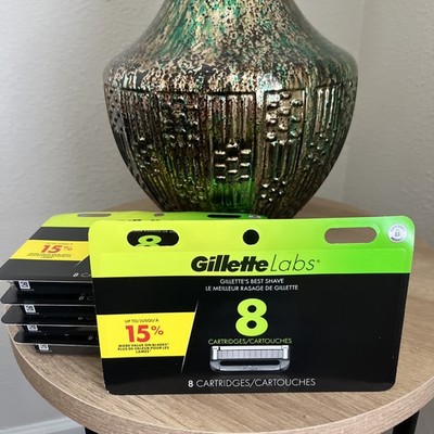 Gillette Labs Men's 5 Refill 40 Carts Brand New Factory Sealed Razor Blade