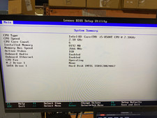 Lenovo ThinkCentre M720q Tiny PC i5-8500T 8GB 240GB SSD No OS No AC