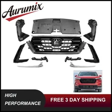 For 2023-2026 Honda CRV CR-V Front Upper Grille & Radiator & Fog Light Cover Kit