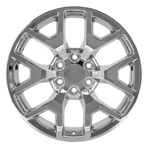 20x9 Chrome 5656 Rim Fits GMC Yukon Sierra Honeycomb - 第 2/7 張圖片