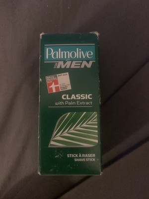 Palmolive For Men Classic Palm Extract Shave Stick - 50g - RARE, Discontinued
