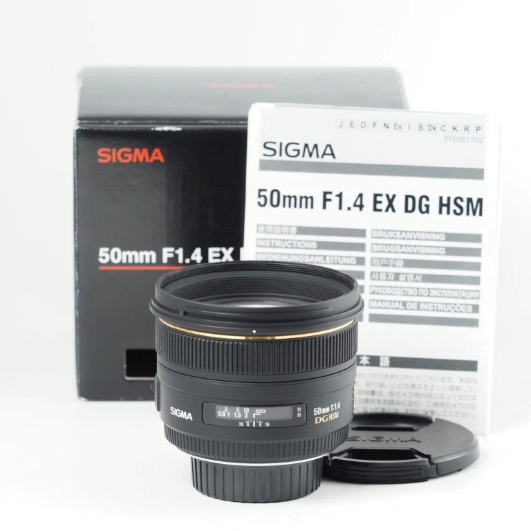 SIGMA 50mm F1.4 EX DG HSM SONY用現状品 おまけ付き Amazon.com : Sigma 50mm f/1.4 EX DG HSM Lens for Canon Digital SLR