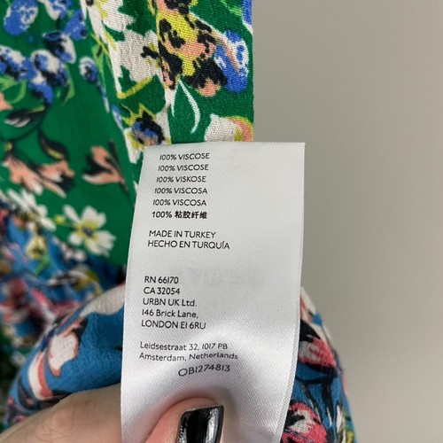 Anthropologie Robin mini abito donna a strati floreale taglia XS - Foto 4 di 6