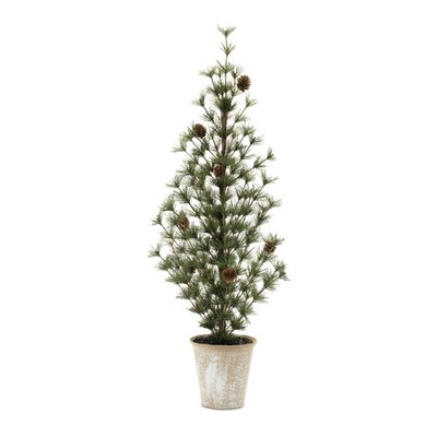 Potted Mini Pine Tree (Set of 2)