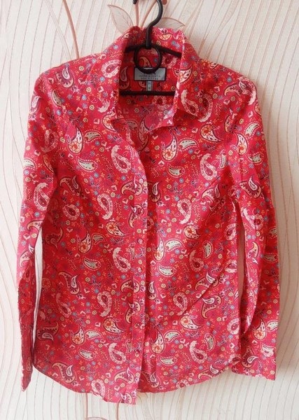 Women Hawes & Curtis Shirt Multicolor Cotton 36