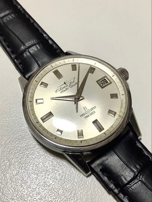 Citizen Jet Auto Data Wristwatch Automatic Watch 37.5mm Vintage Ref AD1407054