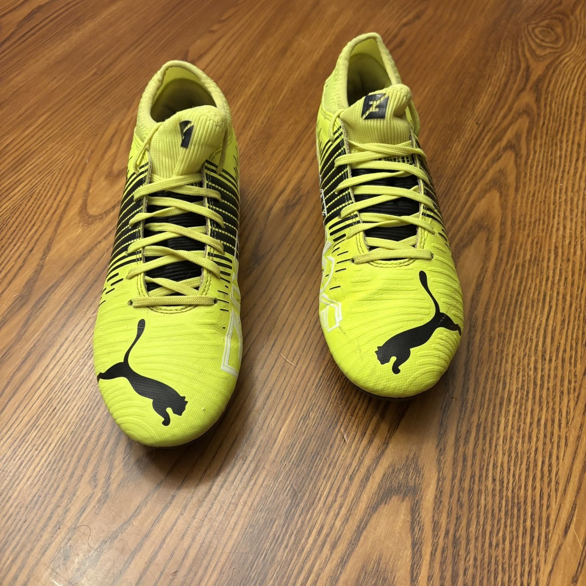 Puma Boys Future Z 4.1 FG AG 106400-01 Green Football Cleats Shoes