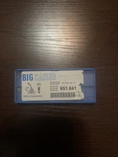 Big Kaiser TPGT‑070202‑M20C Carbide Inserts – Pack of 8 (Out of 10) – 651.841