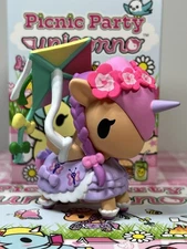 Tokidoki Unicorno Picnic Party Kitey Katie 3" Vinyl Figure New w/ Box