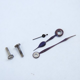 Illinois 16 Size 30 Hour “Bunn Special” Blued Pocket Watch Hands & Case Screws
