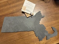 Handcrafted Massachusetts Slate Cheeseboard – New!