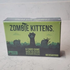 ZOMBIE KITTENS Card Game - A Game by Exploding Kittens NEW SEALED IN BOX!!!