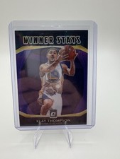 2020-21 Panini Donruss Optic - Winner Stays Klay Thompson #7 Purple Prizm