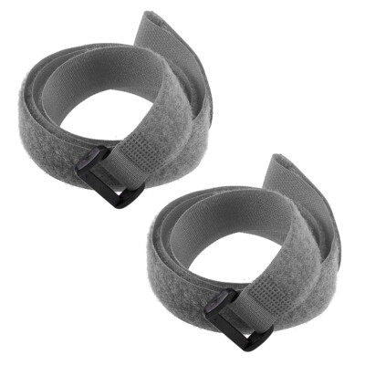 2pcs Hook and Loop Straps, 1-inch x 31-inch Securing Straps Cable Tie ...