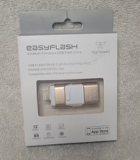 Easyflash 3 in Multi Functions USB Flash Drive Rose Gold Brand New