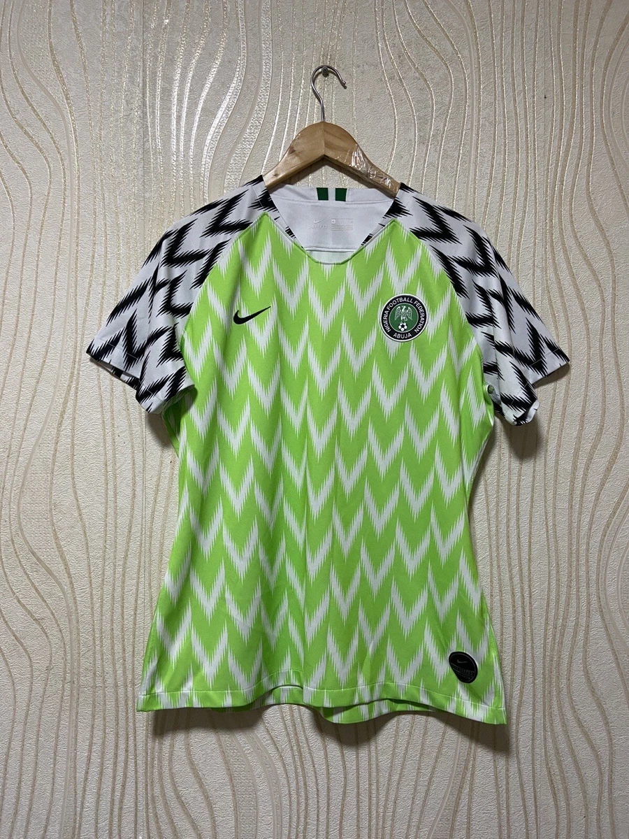 NIGERIA 2018 2019 HOME FOOTBALL SOCCER JERSEY NIKE 893957-100 sz XL WOMEN | eBay