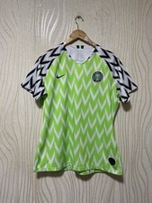 NIGERIA 2018 2019 HOME FOOTBALL SHIRT SOCCER JERSEY NIKE 893957-100 sz XL WOMEN