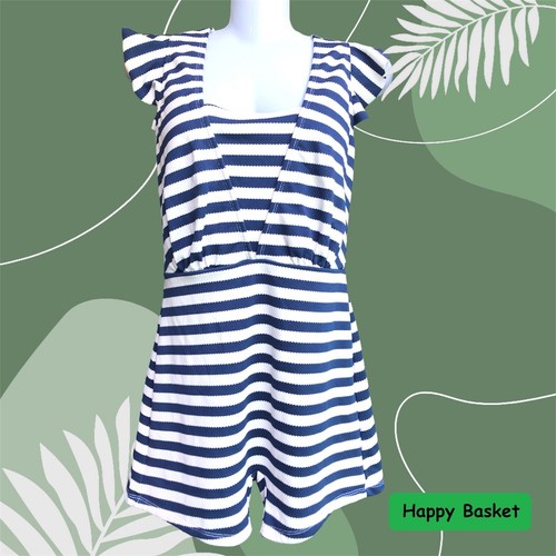 Swimsuits For Women One Piece Tummy Control Vintage Bathing Suits Retro Swimwear - Picture 20 of 22