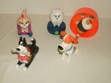 Mcdonalds The Secret Life of Pets 2 Happy Meal Toys Lot of 5