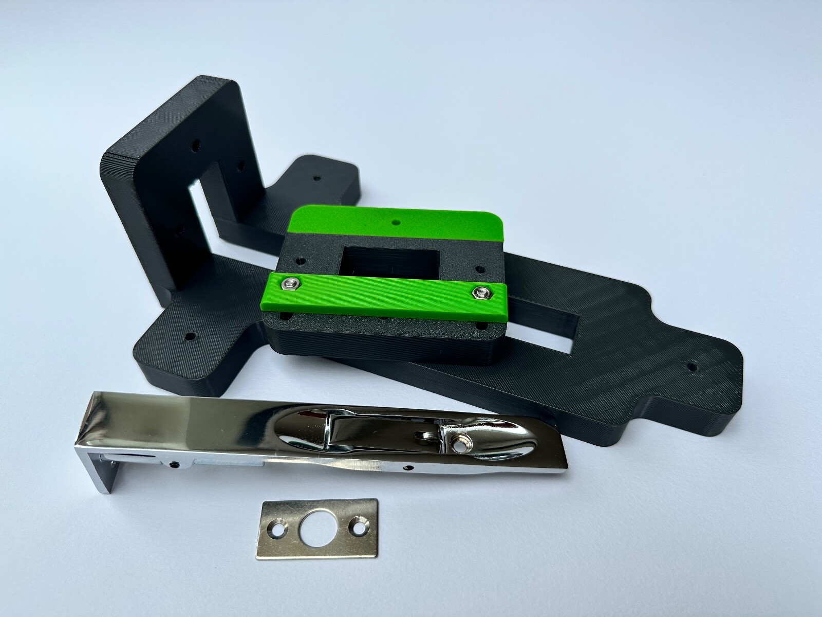 Flush Bolt Jig Router Template Smith & Locke 150mm eBay