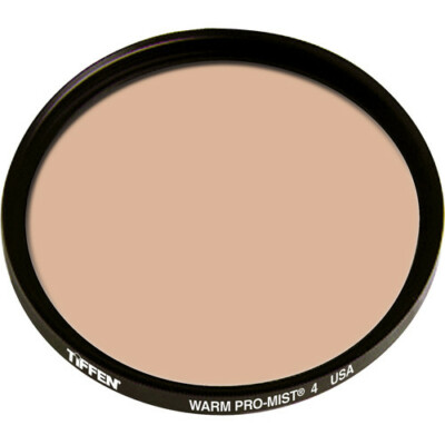 Tiffen 49mm Warm Black Pro-Mist 1 Filter - Sanfter Bloom-Effekt Mit Leichter Erwärmung Für Video & Foto