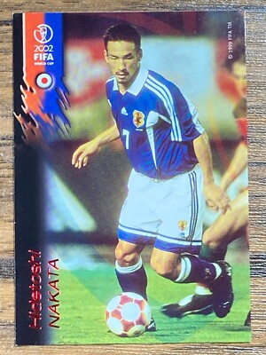 Panini 2002 FIFA World Cup Card No.39 Hidetoshi Nakata Japan | eBay