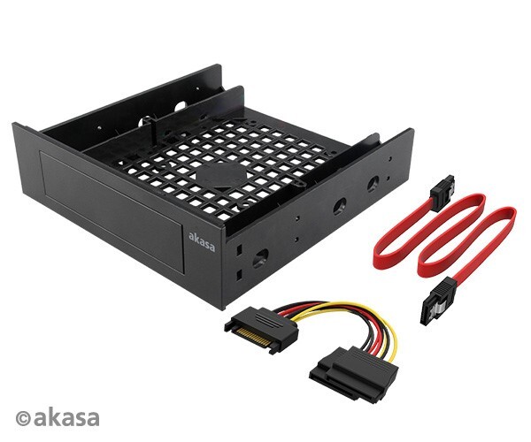 Akasa AK-HDA-12 3.5"" Internal Device/SSD/HDD Adapter with SATA Cables