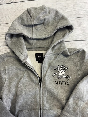 Vans Sweatshirt Kids Youth Boys Size 5T New Board Gang Full Zip Skate Hoodie - Picture 2 of 5